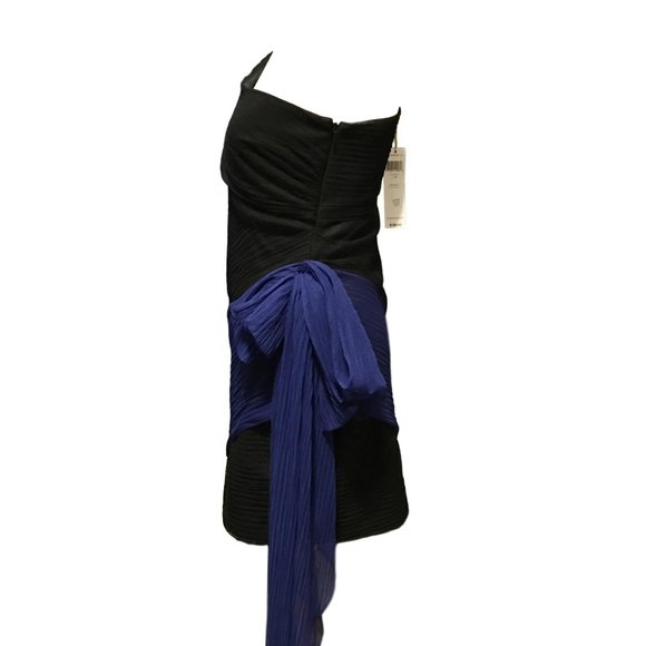 BCBGeneration Cobalt & Black Dress - Size 4 - NWT - Picture 3 of 7